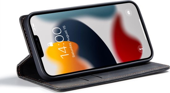 iPhone 13 Case - Charcoal Gray - Thin Wallet Case