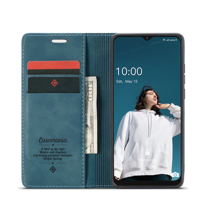 Oppo A79 Hülle - Emerald Green - Schlanke Klapphülle mit Kartenfach