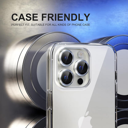 Apple iPhone 15 Pro Max Kameraschutz - Silber - 1 Stück