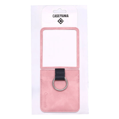 Samsung Galaxy Z Flip 7 Case - Pale Pink - Ring Kickstand Back Cover