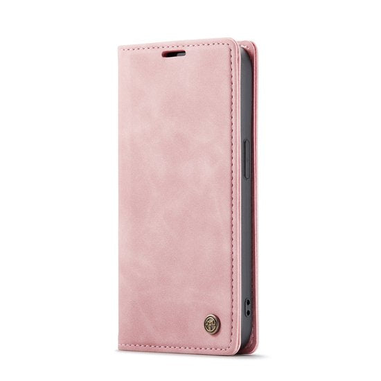 Apple iPhone 14 Pro Hoesje - Pale Pink - Dunne Bookcase