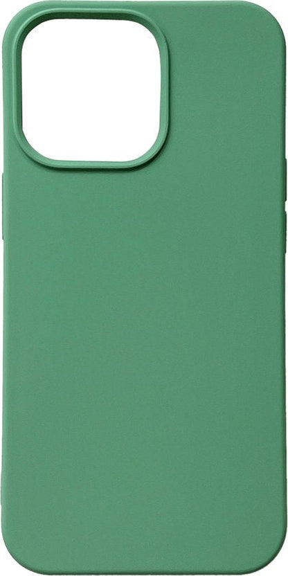 Apple iPhone 13 Pro Hoesje - Licht Groen - Siliconen Back Cover