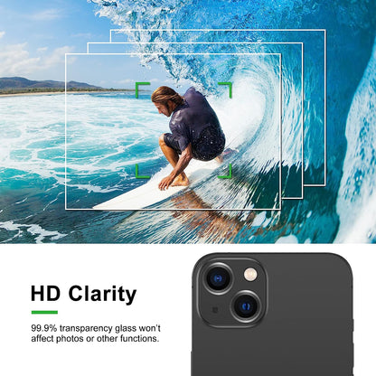 Apple iPhone 15 Lens Protector - Zwart - 1 Stuk