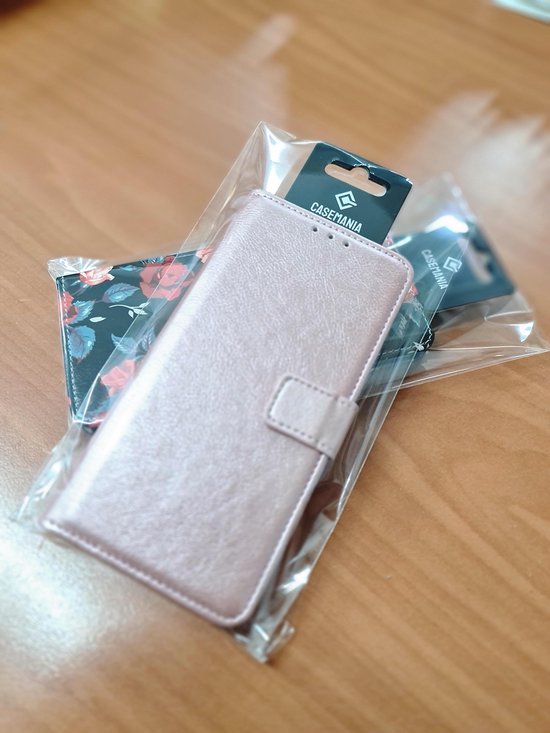 Oppo A16 & A16S Hoesje - Bruin - Bookcase