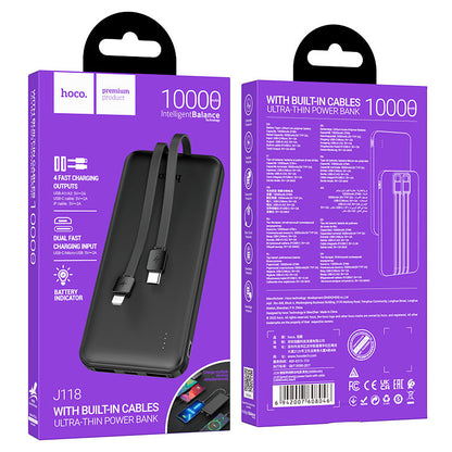 Hoco Powerbank 10.000mAh - Schwarz