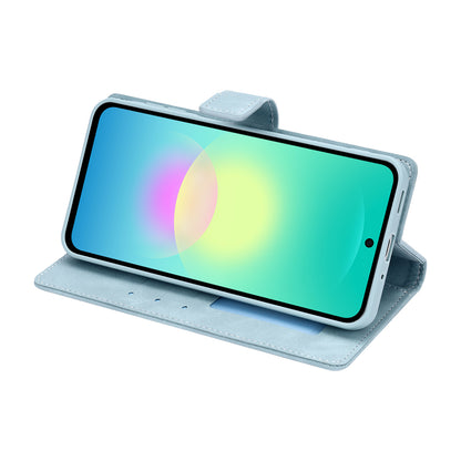 Samsung Galaxy A18 / A17 Hoesje - Aqua Blue - Portemonnee Bookcase