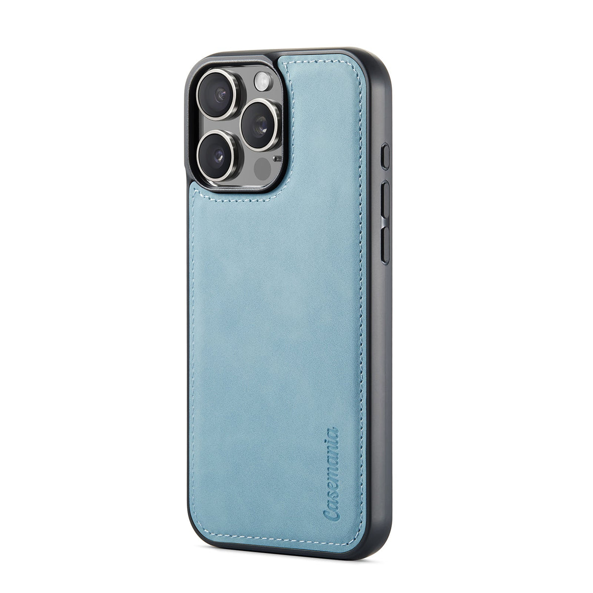 Apple iPhone 16 Pro Max Case - Aqua Blue - 2-in-1 Wallet Case