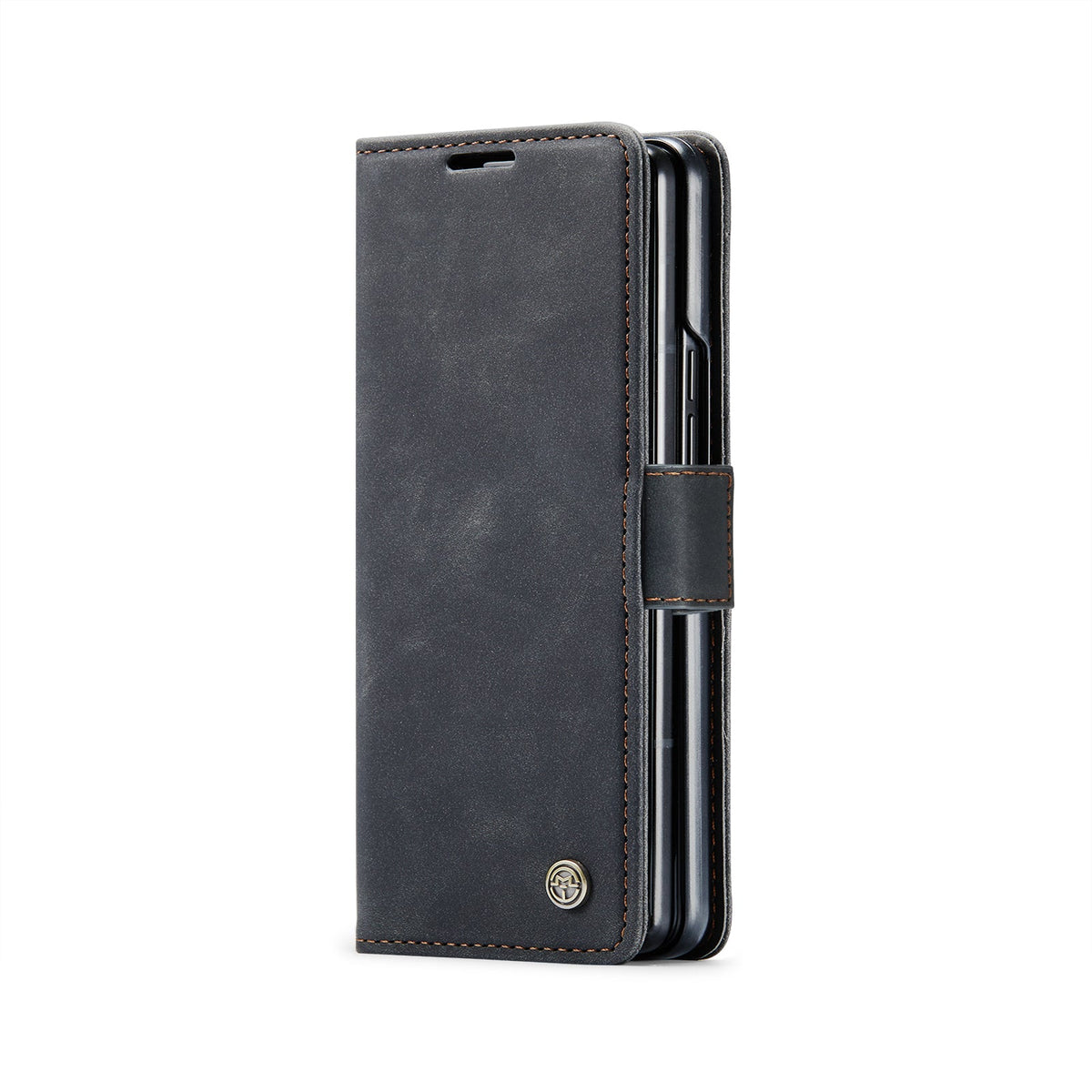 Google Pixel Fold Hoesje - Charcoal Gray - Bookcase
