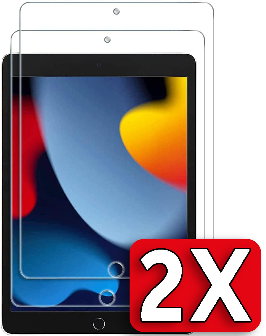 Apple iPad 6 9.7 (2018) / 5 9.7 (2017) / Air 2 9.7 (2014) / Air 1 9.7 (2013) Screenprotector - Full Cover - 2 Stuks
