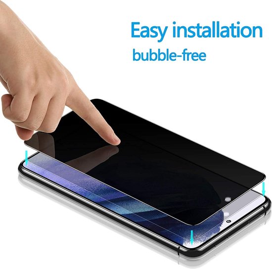 Samsung Galaxy S21 Screenprotector - Privacy - 2 Stuks