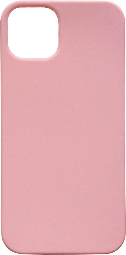Apple iPhone 13 Hülle - Rosa - Mattes Silikon-Backcover