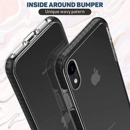 Apple iPhone XR Hoesje - Zwart - Armor Anti-Shock Back Cover