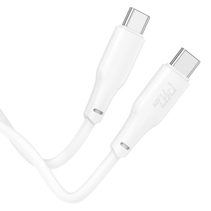 Hoco X93 Oplaad & Data Type C naar Type C Kabel - Geschikt voor USB-C Smartphones, Tablets, PC & Laptop