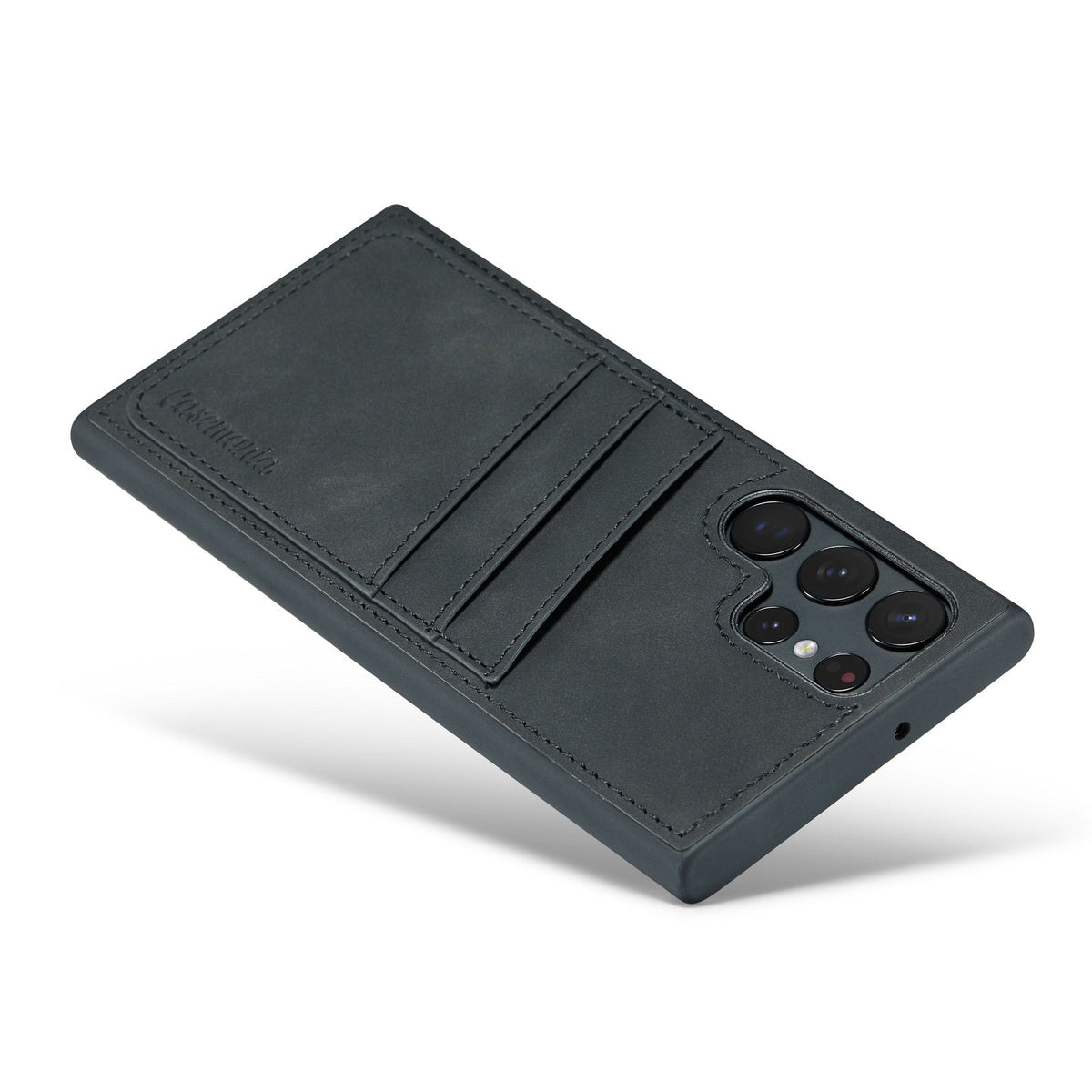 Samsung Galaxy S23 Ultra Case - Charcoal Gray - Back Cover with Card Holder