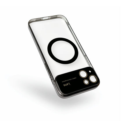 Apple iPhone 15 Plus Hoesje - Zwart - Siliconen MagSafe Back Cover met Camerabescherming
