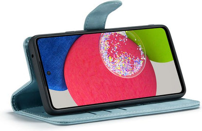 Samsung Galaxy A23 Hülle - Aqua Blue - 2-in-1 Klapphülle mit Kartenfach