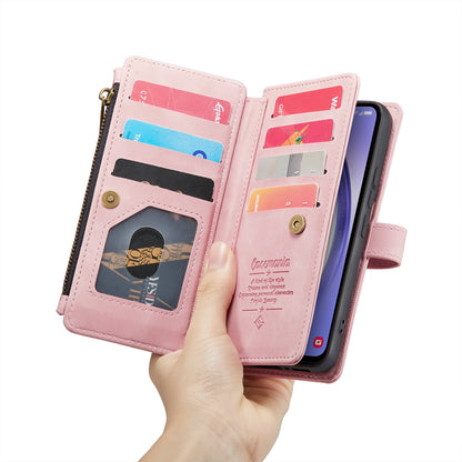 Samsung Galaxy Z Fold 4 Hoesje - Pale Pink - 2 in 1 Bookcase met 10 Kaart Vakken