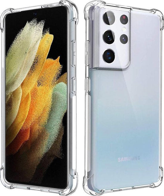Samsung Galaxy S21 Ultra Hülle - Transparent - Stoßfestes Backcover