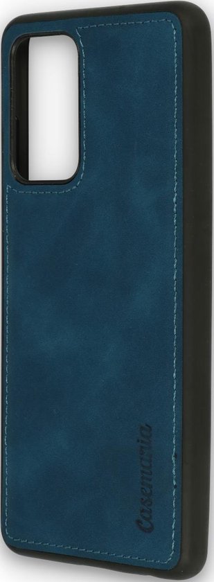 Samsung Galaxy A42 5G Hoesje - Navy Blue - 2 in 1 Bookcase