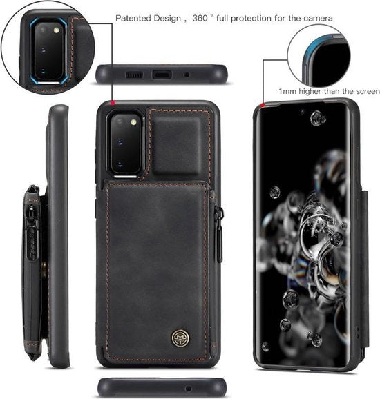Samsung Galaxy A72 Hoesje - Zwart - RFID Back Cover