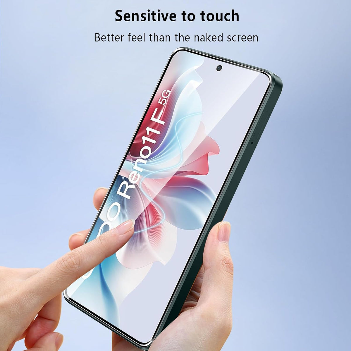 Oppo Reno 11F Panzerglas - Tempered Glass - 5 Stück
