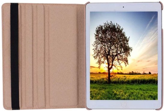 Apple iPad 7 10.2 (2019) Tablethoes - Rosegoud - Draaibare Bookcase