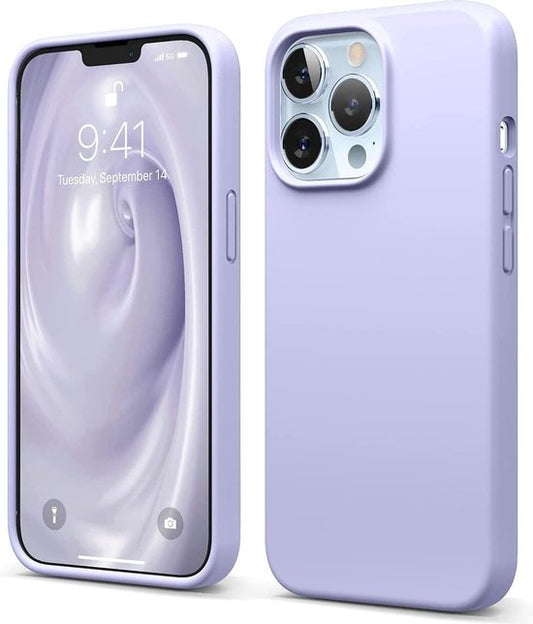 Apple iPhone 13 Pro Case - Purple - Silicone Back Cover
