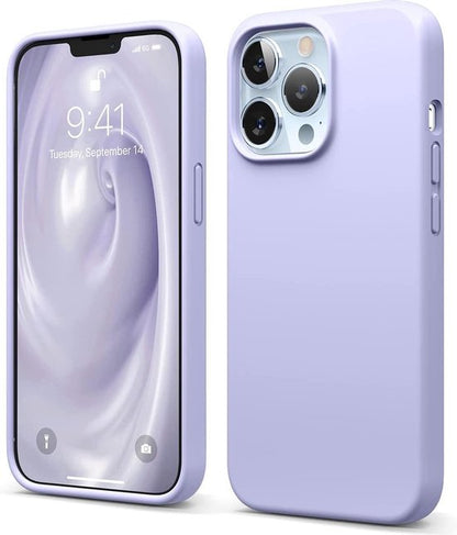 Apple iPhone 13 Pro Max Hoesje - Paars - Siliconen Back Cover