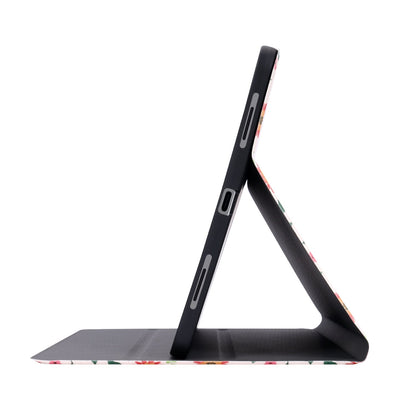 iPad A16 11 inch Tablethoes - Bloemen - Luxe Print Bookcase