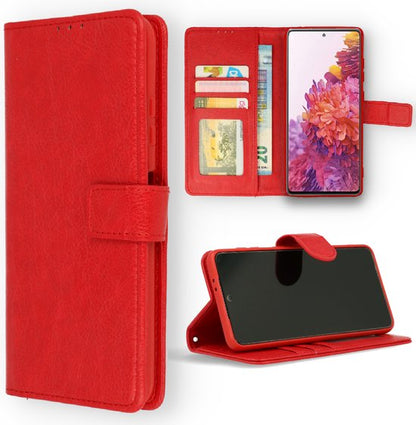 OPPO A57 Hoesje - Rood - Bookcase