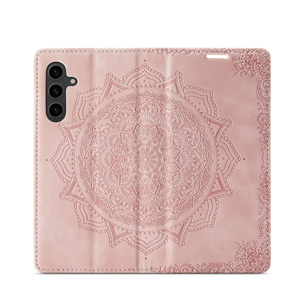 Samsung Galaxy A54 5G Hoesje - Pale Pink - Mandala Dunne Back Cover