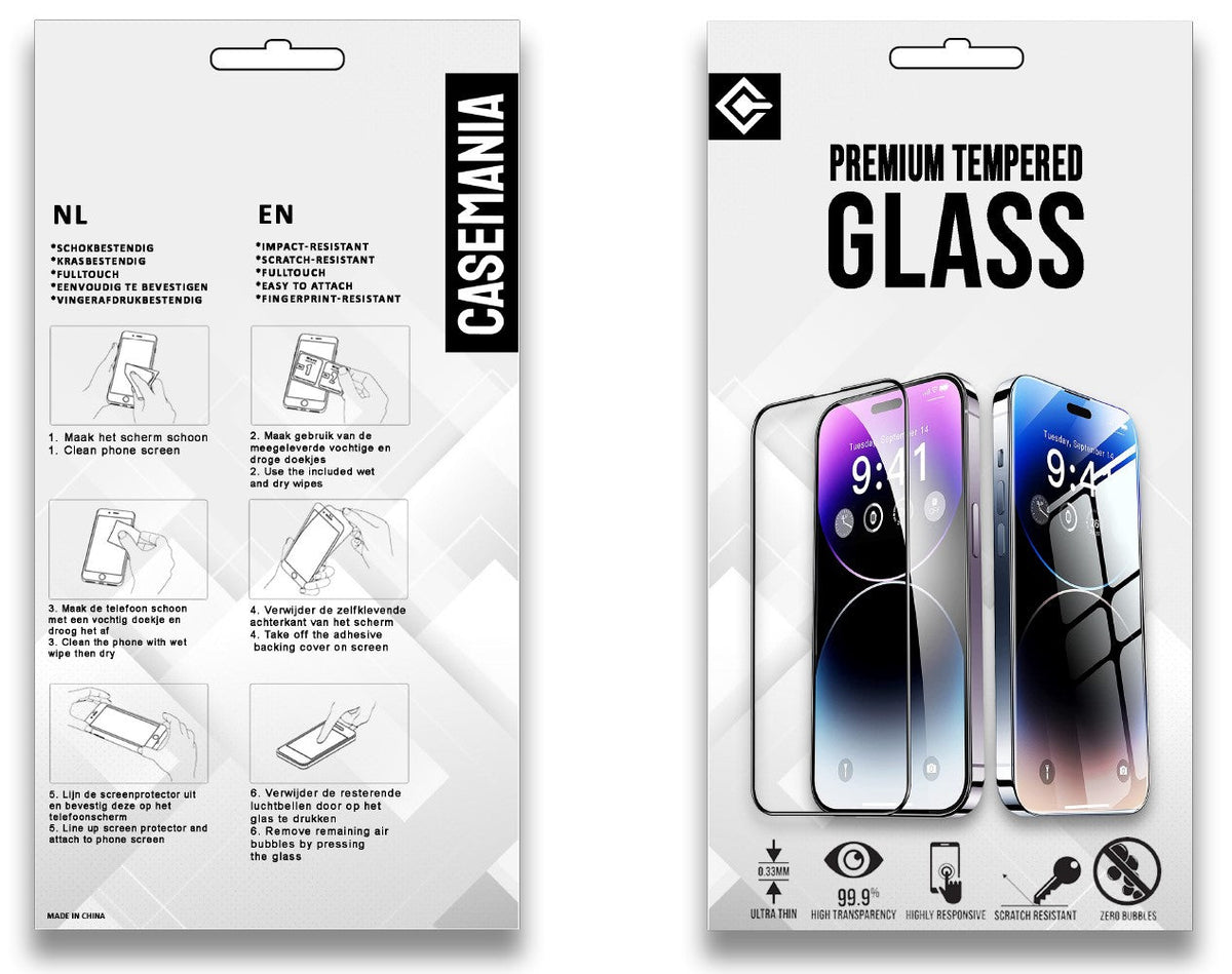 Samsung Galaxy S25 Screenprotector - Full Cover - 2 Stuks
