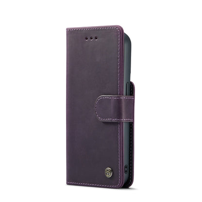iPhone 15 Hoesje - Dark Purple - 2 in 1 MagSafe Bookcase