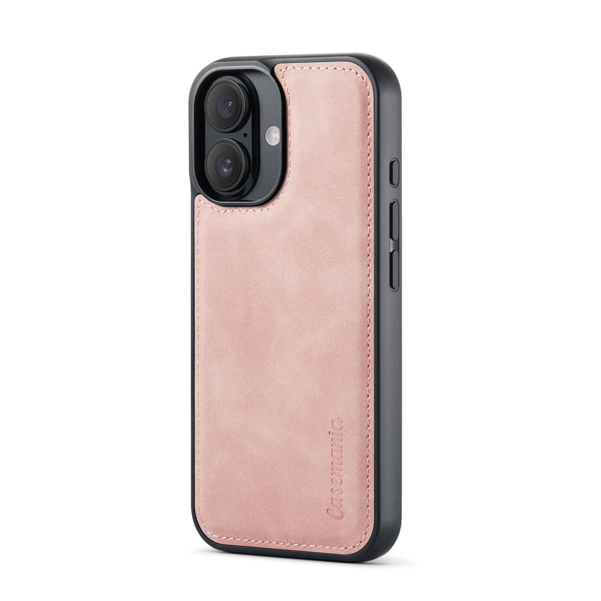 iPhone 16 Hoesje - Pale Pink - 2 in 1 Bookcase