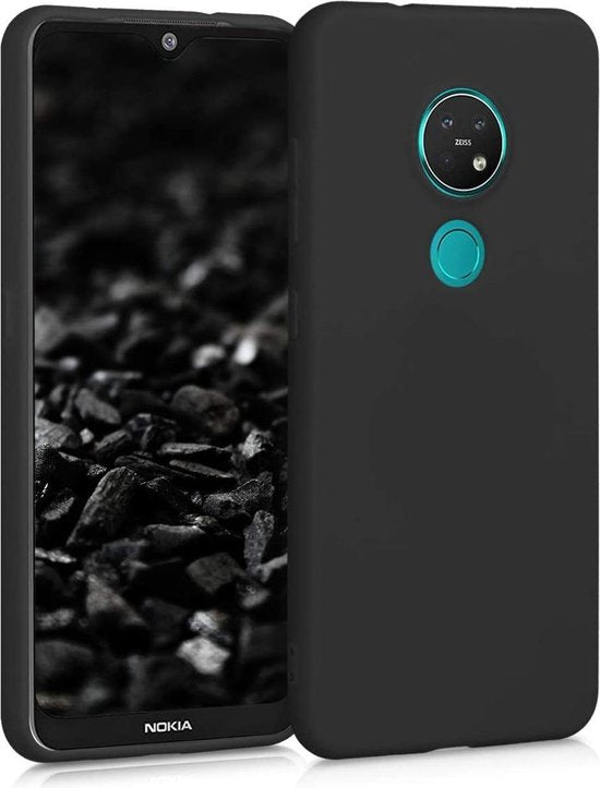 Nokia 3.2 Hoesje - Zwart - Siliconen Back Cover