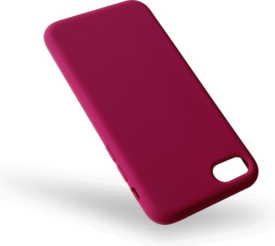 Apple iPhone XR Hoesje - Bordeau - Liquid Siliconen Back Cover