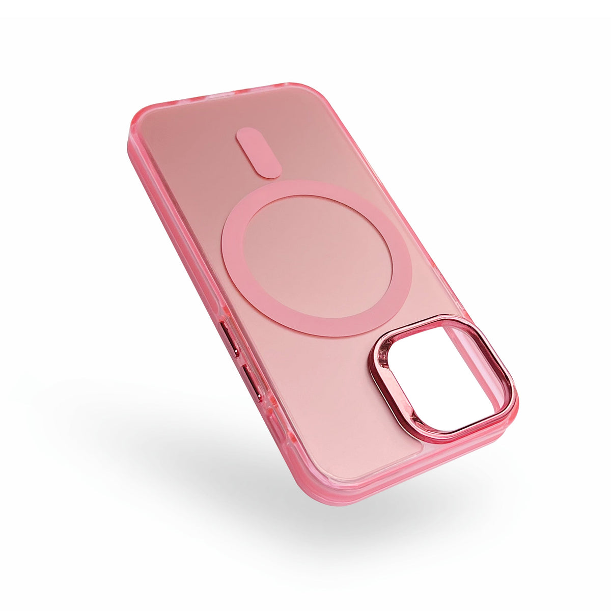 Apple iPhone Xs Hoesje - Roze - Fusion Armor MagSafe Back Cover