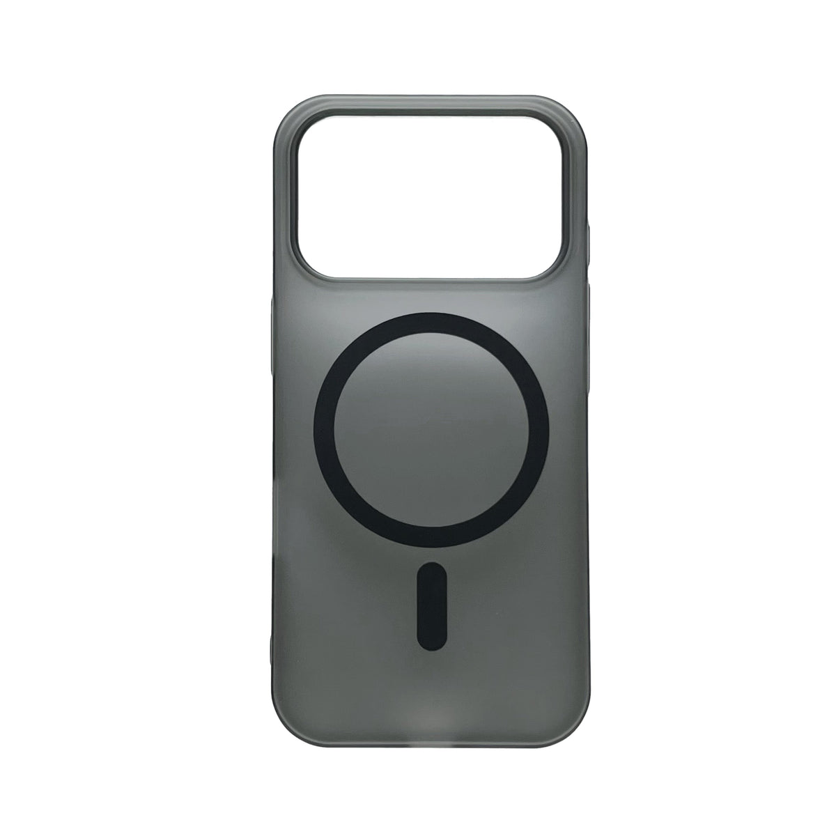Apple iPhone 17 Pro Hoesje - Zwart - Frosted Matte Hardcase MagSafe Back Cover