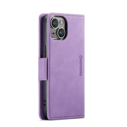 Apple iPhone 15 Hoesje - Bright Lila - Portemonnee MagSafe Bookcase
