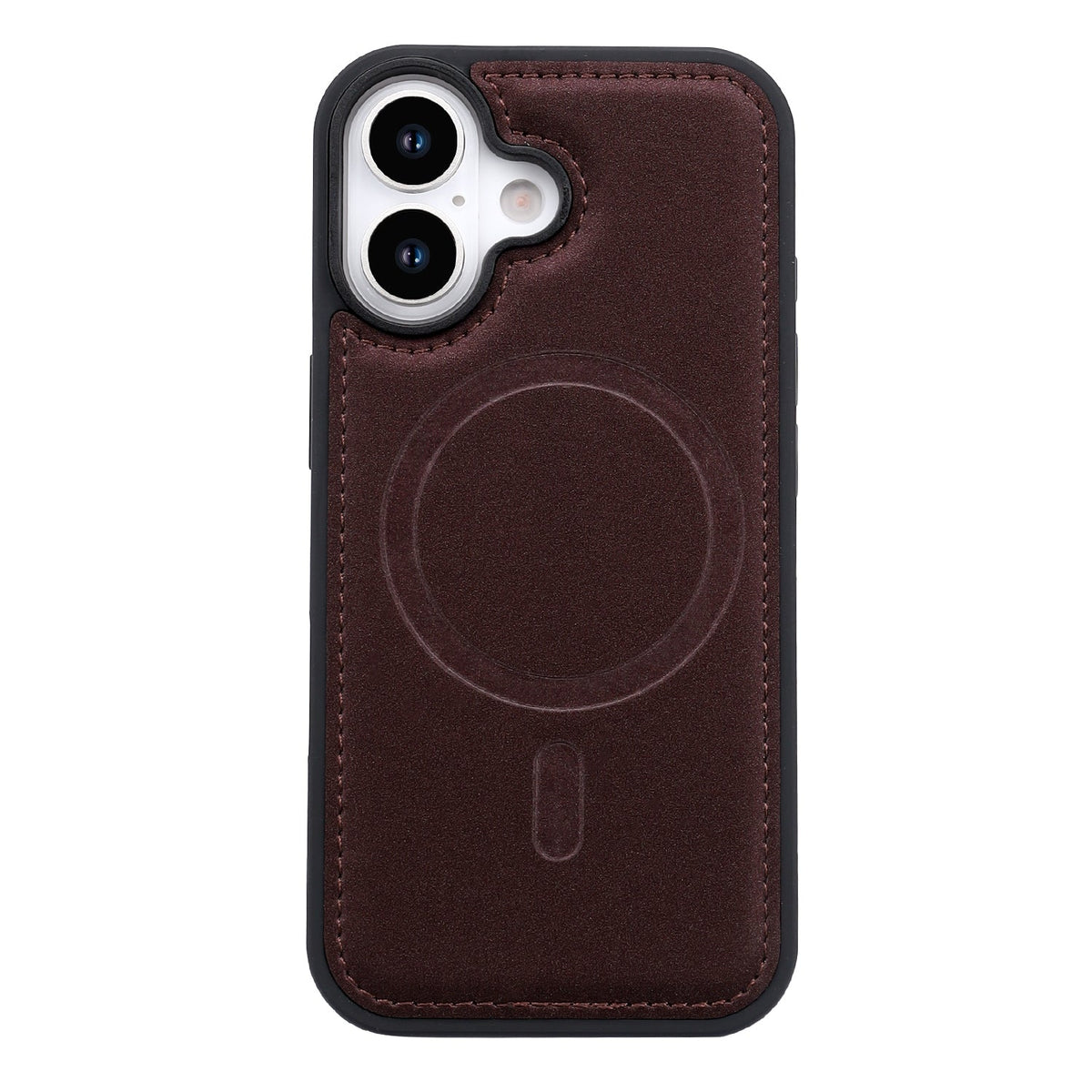 Apple iPhone 17 Hülle - Mauve Taupe - 2-in-1-Velvet-Klapphülle mit Kartenfach