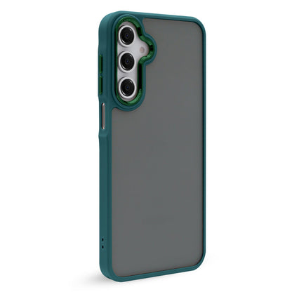 Samsung Galaxy A36 Hoesje - Groen - Frame Back Cover