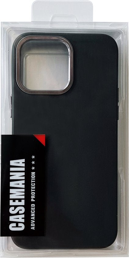 Apple iPhone 14 Pro Case - Black - Shockproof Silicone Back Cover