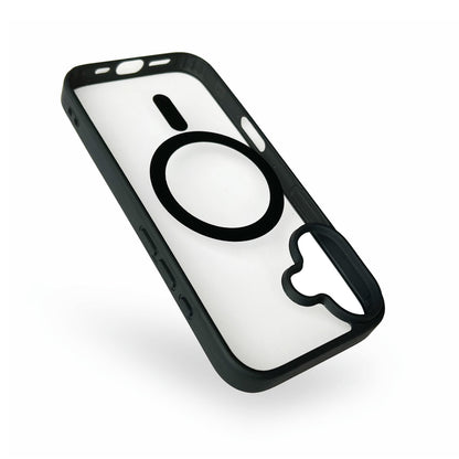 Apple iPhone 17 Hoesje - Zwart - Bumper MagSafe Back Cover