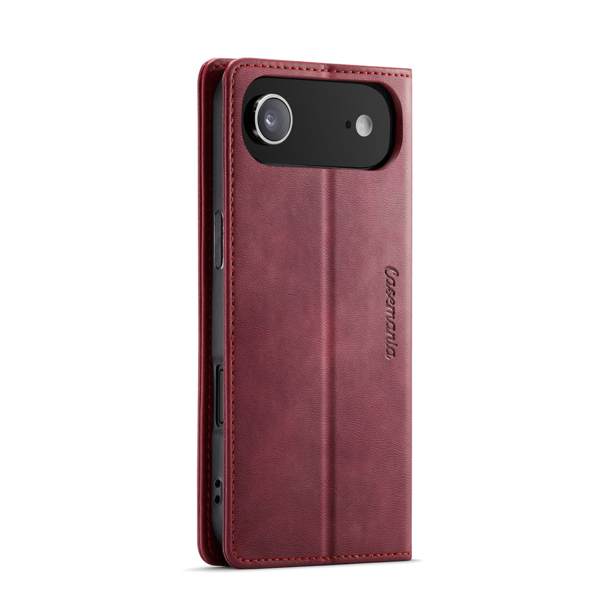 Étui Apple iPhone Air - Rouge Bourgogne - Étui portefeuille fin et luxueux