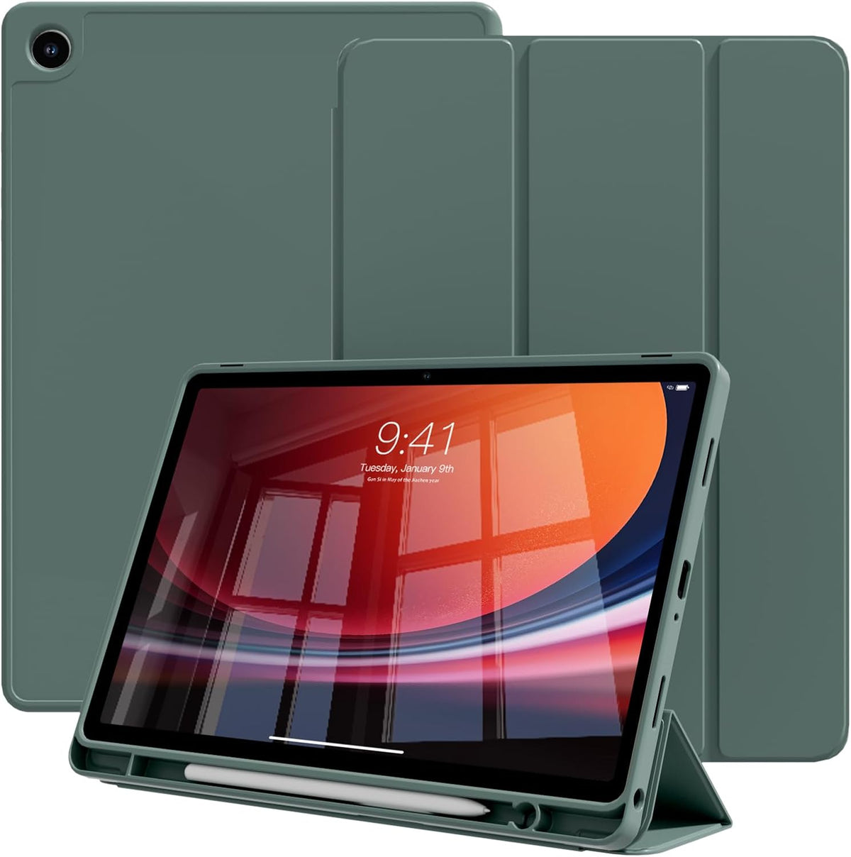 Samsung Galaxy Tab A11 Tablet Case - Green - Smart Cover