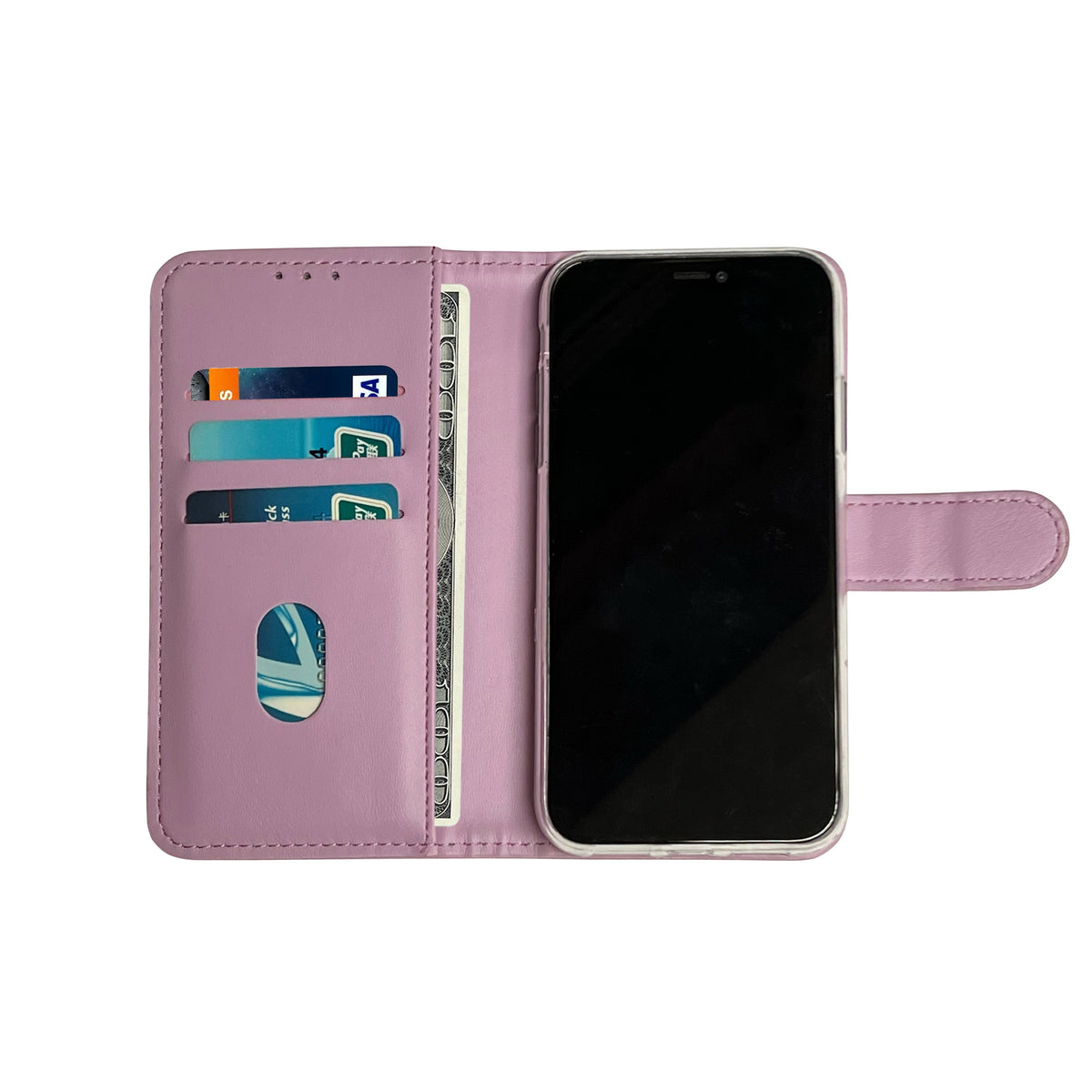 Samsung Galaxy S24 Hoesje - Paars - Bookcase