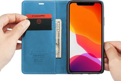 iPhone 12 Mini Hoesje - Sky Blue - Dunne Bookcase