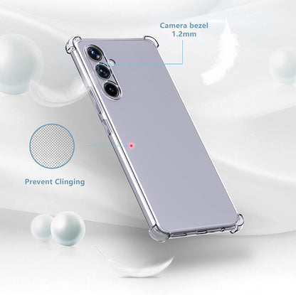 Samsung Galaxy A54 Hoesje - Transparant - Anti-Shock Back Cover