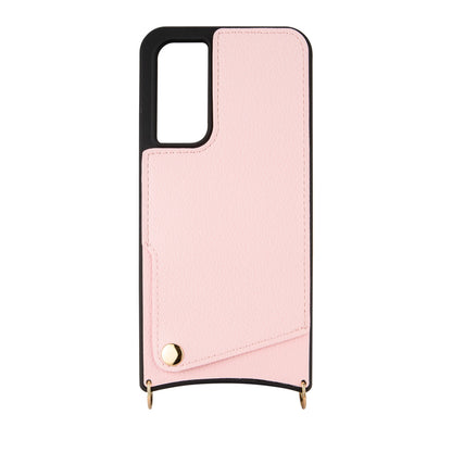 Samsung Galaxy A54 Case - Pink - Back Cover with Wrist Band and Phone Band