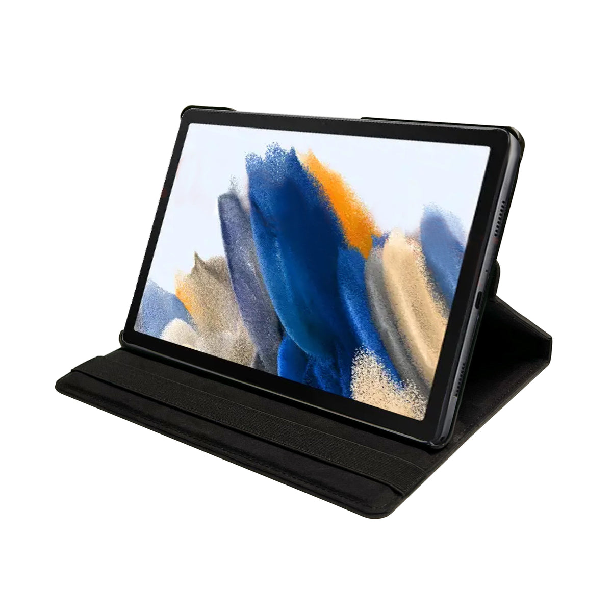 Samsung Galaxy Tab S9 FE Plus Tablethoes - Charcoal Gray - Draaibare Bookcase
